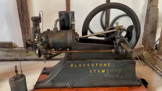 Early Continuous Lamp Blackstone Oil Engine 1899 3hp