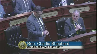 Full Video: Idaho state Republican Rep. Shepherd speaks on the House floor