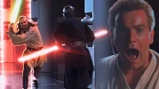 Wie konnte Qui-Gon gegen Darth Maul verlieren?