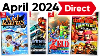 A Nintendo Direct In April + BIG Shadow Drop?