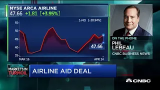 Nearly a dozen airlines agree to take government aid