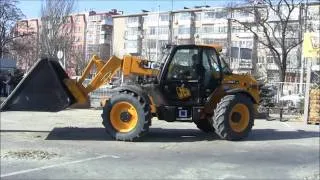 Тест-драйв погрузчика JCB