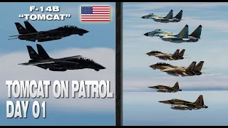 Tomcat on Patrol : Day 1 (DCS World : Persian Gulf F-14B)