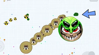 1000 IQ ! (Agar.io Mobile Gameplay)