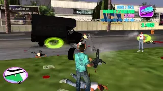 Прохождение игры Grand Theft Auto: Vice City. Вспышка ярости 32. Тяжёлое оружие Minigun.