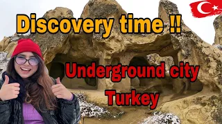 Ancient underground City discovered  in turkey 🇹🇷/ / cities of the underworld PART 1