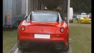 Ferrari 599 Gto - Start-Up, Revs And Brutal Acceleration Sound.
