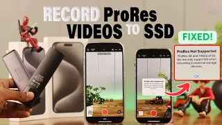 How to Record Videos on External Storage in iPhone 15 Pro Max! [Directly]