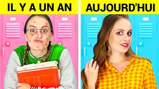 TYPES D’ÉLÈVES EN COURS À LA RENTRÉE || Astuces Drôles et Fournitures Scolaires DIY par 123 GO! BOYS