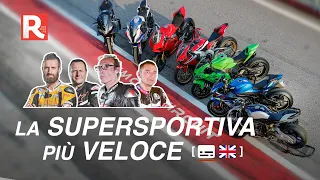 The fastest sportbike - 1,000cc motorcycles - 2019 comparison test [SUB ENG]