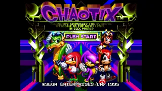 Knuckles' Chaotix playthrough ~Longplay~