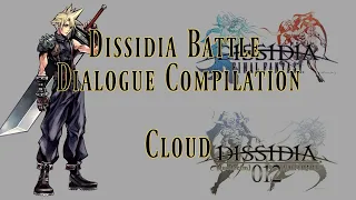 Dissidia Ultimate Dialogue Compilation - Cloud