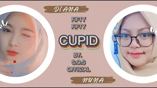 [COVER] FIFTY FIFTY - CUPID (Color Coded Lyrics With Romanized + Easy Lyrics)
