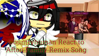 Countryhuman react to Afton Family's Remix Song