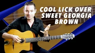Ultra-Cool Lick Over Sweet Georgia Brown - Gypsy Jazz Guitar Secrets