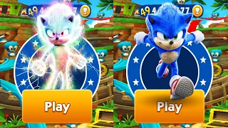 Sonic Dash - Movie Hyper Sonic vs Movie Sonic vs All Bosses Zazz Eggman - All Characters Unlocked