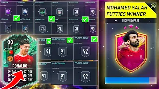 How to pack 99 Rated Ronaldo from completing 99 Rated Salah