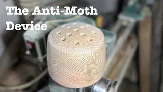 Woodturning Cedar - The Anti-Moth Device