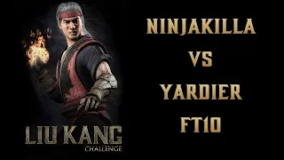 BEST LIU KANG on console CHALLENGES ME??? - MKX FT10