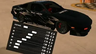 best gearbox  drift nissan 180sx smoth-топ настройка на 180сх ниссан в кар паркинг