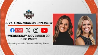 NCAA women's volleyball tournament preview | LIVE with Michella Chester & Emily Ehman