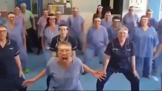 NHS nurses apologise for 'offensive' haka performance