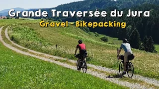 Gravel Trip : Grande Traversée du Jura aka GTJ🌲 4 days of intense bikepacking on a Triban RC500