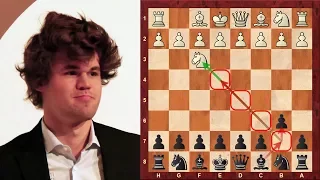 Magnus Carlsen plays outrageous b6 on first move with black vs Pavel Eljanov :Isle of Man Open(2017)