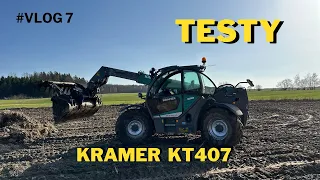 TESTY ŁADOWARKI KRAMER KT 407 - Agro Zakrzewscy