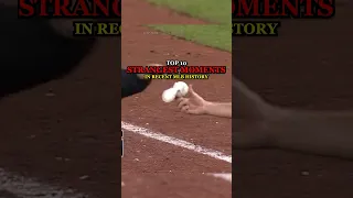 Top 10 Strangest Moments in MLB History | Part 1