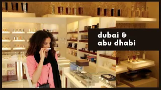 Perfume Hunting in DUBAI and ABU DHABI | Come with me fragrance shopping | Travel vlog