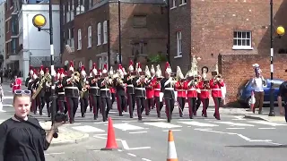 Band of the Household Cavalry in Windsor 10 Aug 2023 - "Bond of Friendship"