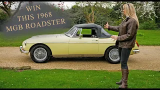 WIN this 1968 MGB Roadster