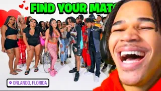 PlaqueBoyMax Reacts To King Cid - Find Your Match | 12 Boys & 12 Girls Orlando