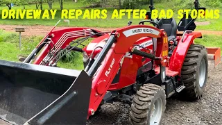 Repairing a Storm-Damaged Gravel Driveway!