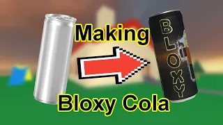 Making A Real Bloxy Cola Can From Roblox
