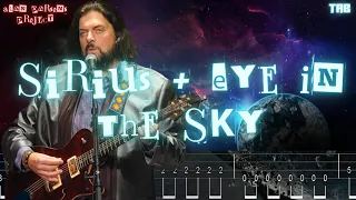 Alan Parsons Project - Sirius + Eye In The Sky Bass Cover  TAB