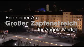 Wachbataillon - 02.12.2021 - Großer Zapfenstreich in Berlin für Angela Merkel