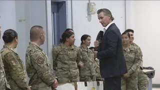 Governor Newsom stops at U.S.-Mexico border to discuss fentanyl crisis