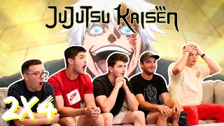 GOJO THE HONORED ONE...Anime HATERS Watch Jujutsu Kaisen 2x4 | REACTION