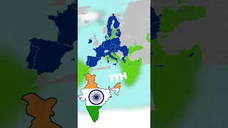 What if the European Union became a single country? #shorts