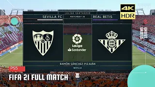 FIFA 21 | Sevilla vs Real Betis | La Liga | PS5 Gameplay 4K HDR 60FPS