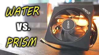 Wraith PRISM Vs. 360MM AIO Water Cooler for 3700X & 3900X