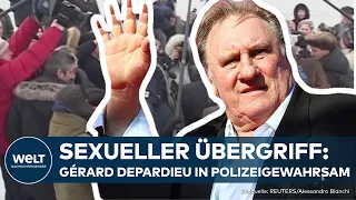 PARIS: Gérard Depardieu erneut wegen Vorwürfen sexueller Gewalt in Polizeigewahrsam