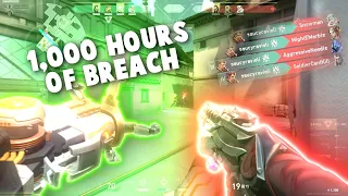 WHAT 1,000 HOURS OF BREACH LOOKS LIKE !!! (VALORANT HIGHLIGHTS #1)