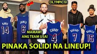 Ito na ata ang "PINAKA SOLID NA LINEUP NG TEAM USA!" , na mapapanood natin sa 2024 olympics!