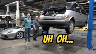 Here's Everything that's Broken on My Mid-Engine Supercharged Toyota Previa (WEIRD)