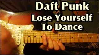 Daft Punk - Lose Yourself To Dance - Guitar Chords - Cover - Lesson - Tutorial