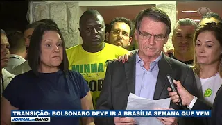 Bolsonaro deve ir à Brasília para transição de governo