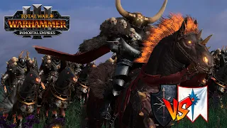 VAYA CALENTADA... TOTAL WAR WARHAMMER 3 #561 BATALLA GUERREROS DEL CAOS VS ALTOS ELFOS